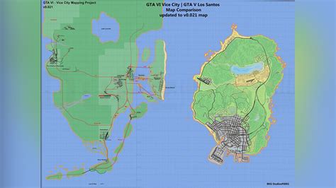Gta Fan Creates Huge Gta 6 Map Based On Leaks