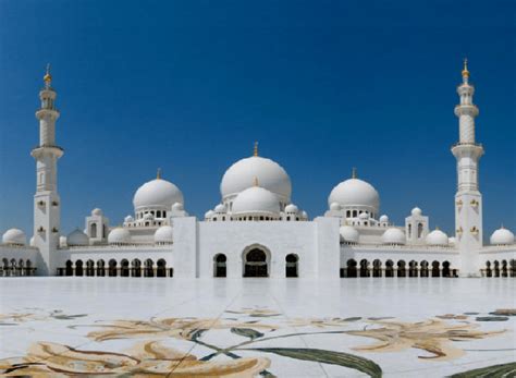 Sheikh Zayed Grand Mosque In Abu Dhabi 2007 Download Scientific
