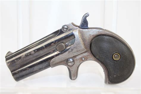 Remington Double Deringer Pistol 41 Rimfire Antique Firearms 001