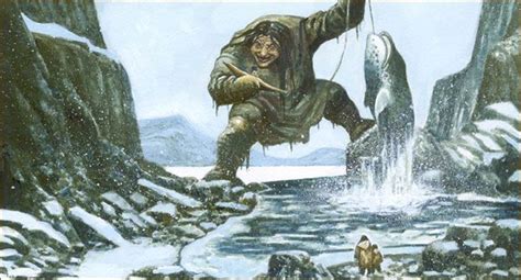 Arnaaluk Inuit Myth A Giantess That Lived Near Or Under The Sea