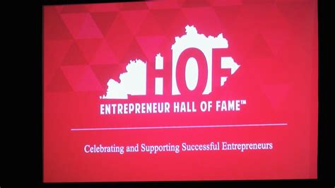 Business Leaders Inducted In Kentucky Entrepreneur Hall Of Fame
