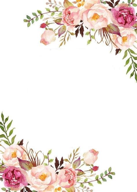 Fundo De Convite De Casamento Floral 415 Wedding Invitation Card Design Floral Invitation