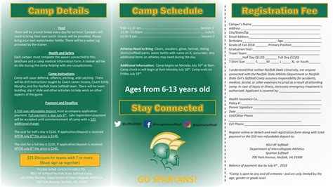 Go Spartans Camp Details Camp Schedule Registration Fee Ppt Download