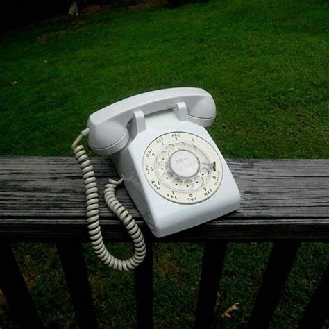 1970s Vintage Rotary Dial Telephone In Off White By Itt Bell Etsy