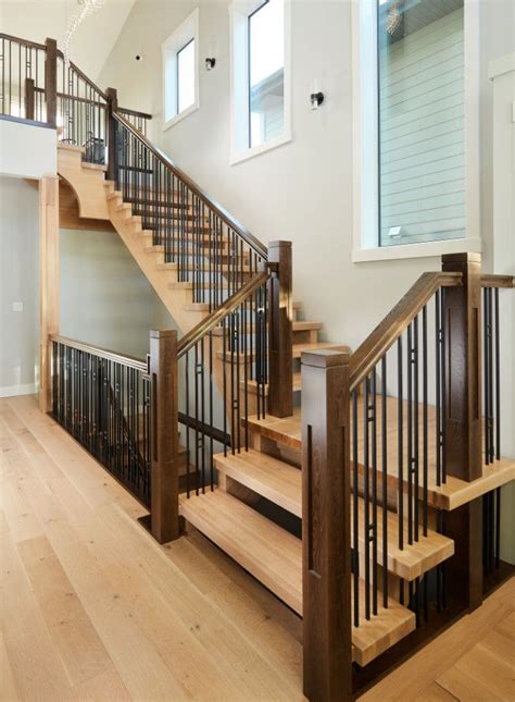 Contemporary Craftsman Style Like The Spindles A Two Toned