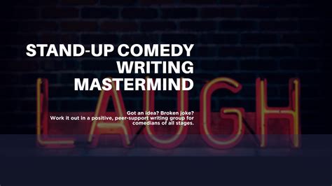 stand up comedy writing mastermind