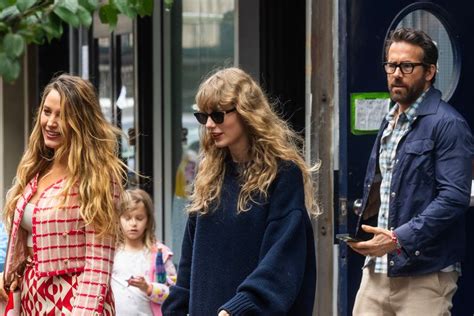 Taylor Swift Spends Time With Blake Lively And Ryan Reynolds In N Y C