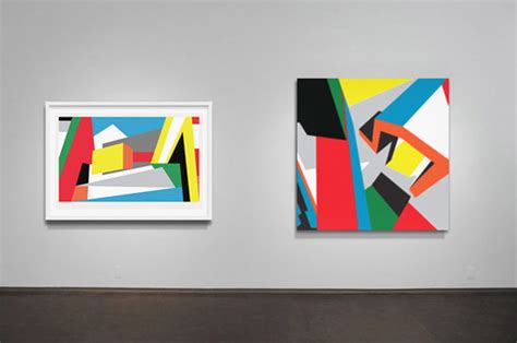Geometric Abstraction Paintings By Bryce Hudson Galler Flickr