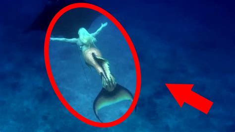 Mysterious Creatures Real Mermaids Caught On Tape Youtube