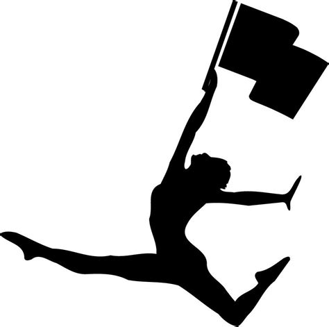 Collection Of Colorguard Clipart Free Download Best Colorguard
