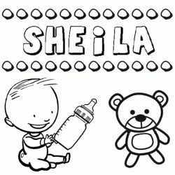 Sheila origen y significado del nombre para niña Sheila