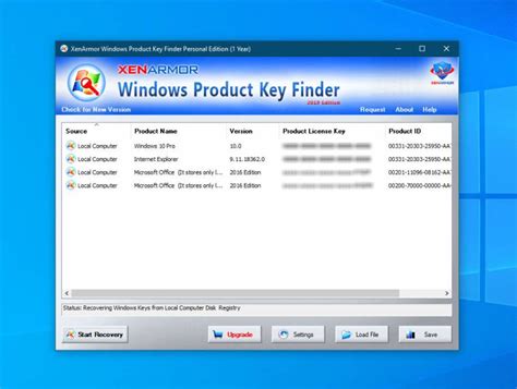 Xenarmor Windows Product Key Finder Teszt Kulcs Nem Marad Titokban