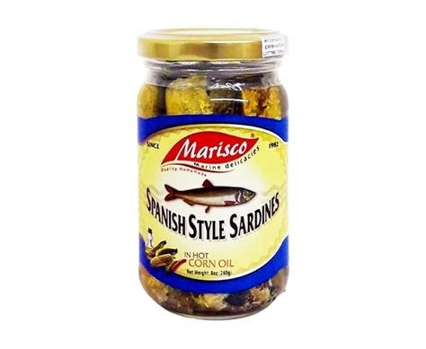 Marisco Spanish Style Sardines In Hot Corn Oil Oz G