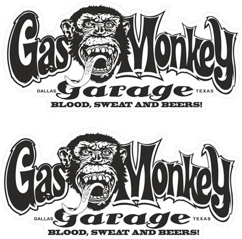 Zen Graphics Gas Monkey Decals Stickers