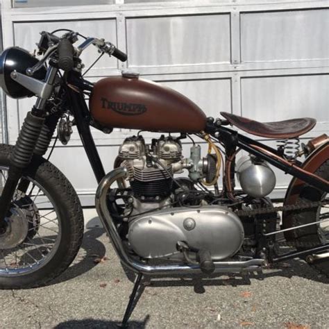 1954 Triumph Trophy For Sale Used Motorcycles On Buysellsearch