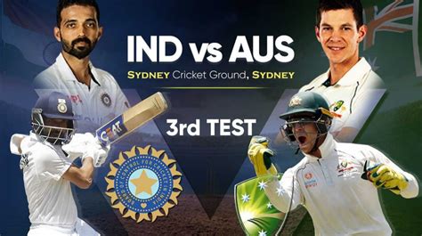 India Vs Australia 3rd Test At Scg Day 3 Live Update Australia Score