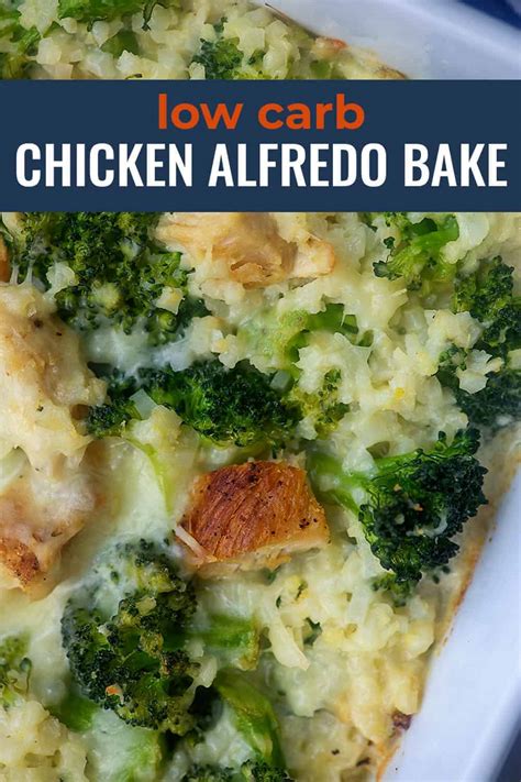 Chicken Broccoli Alfredo Bake That Low Carb Life My Star Idea