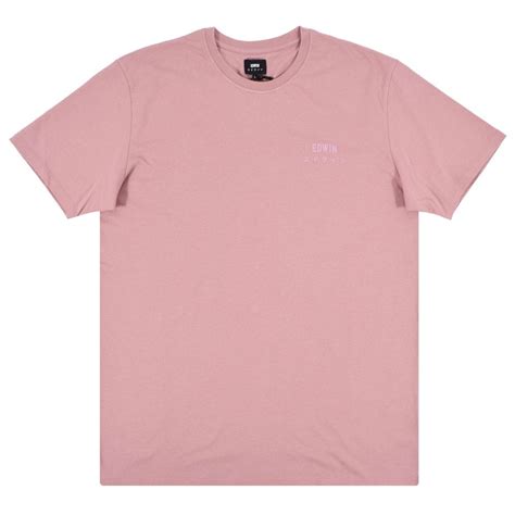 The following charts will help you match the designer's size scheme for this product (indicated in the dropdown) to your usual size. Edwin Logo Chest T-Shirt Woodrose - Mens Clothing from ...