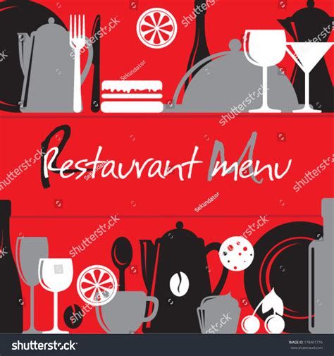 Restaurant Menu Stock Vector Royalty Free Shutterstock