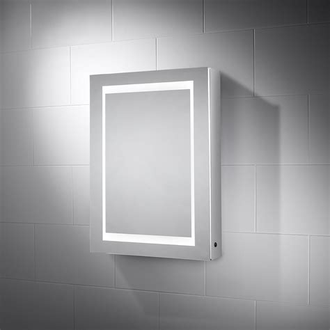Home And Garden Store Pebble Grey Bathroom Mirror Cabinet Nimbus Led Illuminated Bathroom Cabinet