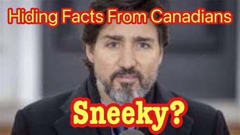 Why Cant Justin Trudeau Be Upfront And Honest With Canadians Youtube