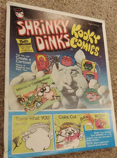 This Shrinky Dinks Kooky Comics Set Was One Of My Holy Grails That I