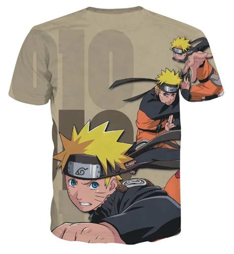 Naruto Uzumaki Shippuden Japan Anime Powerful Cool T Shirt Saiyan Stuff