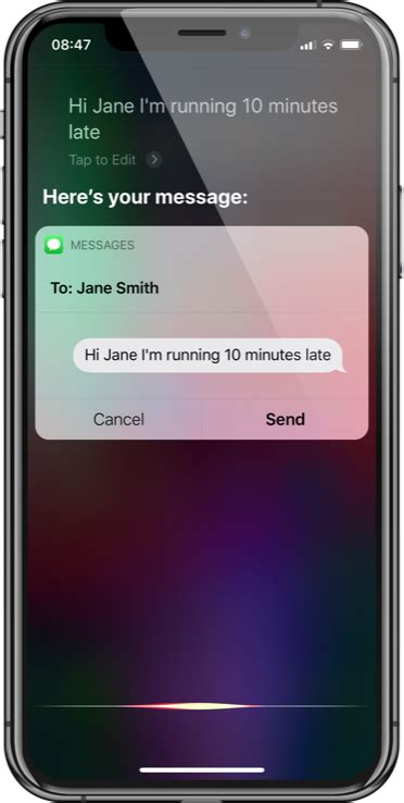 How To Send A Text Message Using Siri Siri User Guide