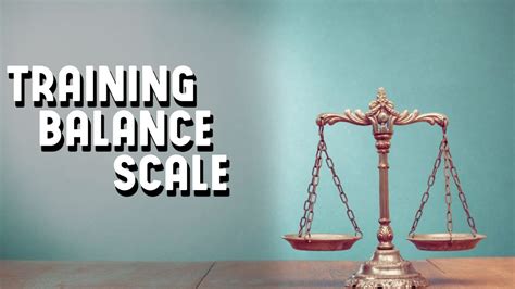 Episode 35 Training Balance Scale Youtube