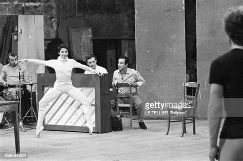 Shooting Of The Ballet Le Jeune Homme Et La Mort By Jean Cocteau
