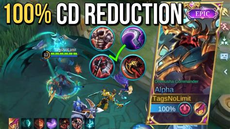 Alpha Best Build 100 Cooldown Reduction Physical Lifesteal Must