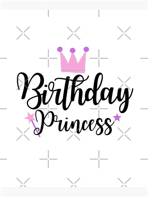 Birthday Princess Girls Birthday Girls T Birthday Party Birthday Daughter Girlfriend