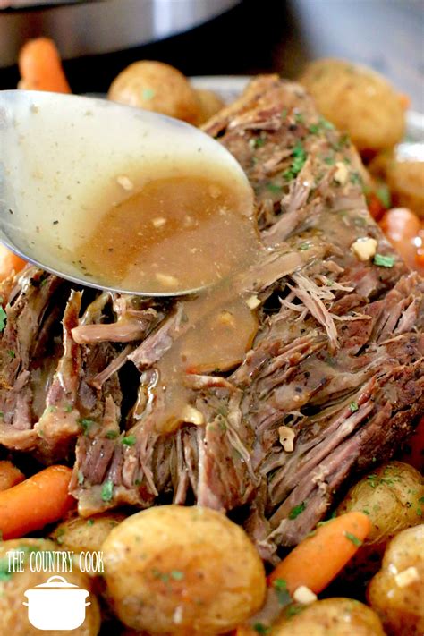 I try to duplicate it, and the closest i have come is my. The Best Instant Pot Roast - The Country Cook main dishes