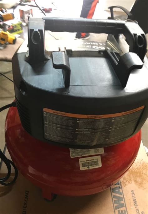 Porter Cable 6 Gal 150 Psi Portable Electric Pancake Air Compressor