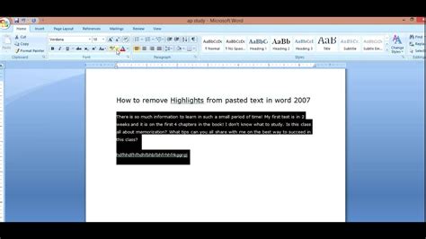 There's an effortless way to unlock selection locked in word 2016 document and it doesn't even require you to install any app on your. How to remove highlights from pasted text in Microsoft ...
