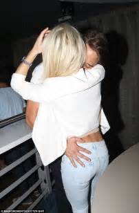 towies james lock and danielle armstrong put on amorous display on