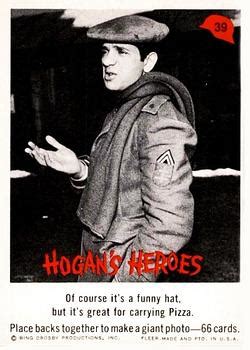 1965 Fleer Hogan S Heroes Trading Card Database
