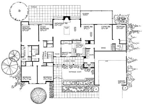 High Resolution Single Story Home Plans 11 Modern One Story House