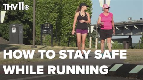 How To Stay Safe While Running Outside Youtube