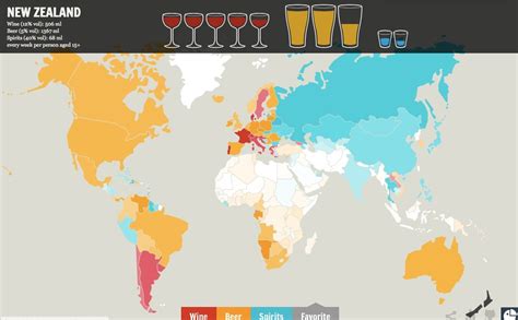10 Maps Reveal What In The World People Are Eating And Drinking Here
