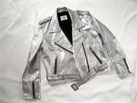 The Best Silver Leather Jackets Available To Buy Now Silver Leather