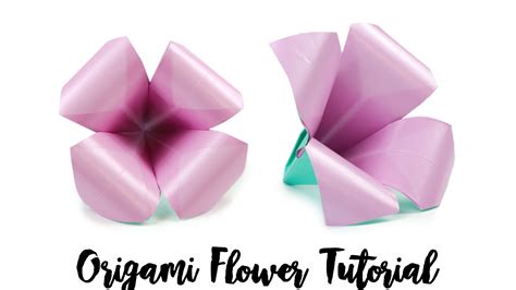 Beginner Origami Flower Step By Step Mahilanya