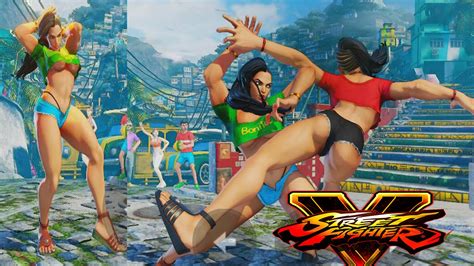 Street Fighter V Costumes Leaks Sexy Laura R Mika And Much More Youtube