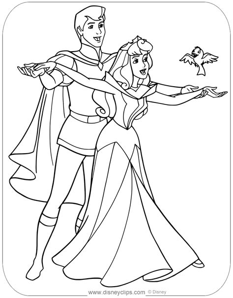 I would color 4 u! Prince Coloring Page Sleeping Beauty Pages 3 ...