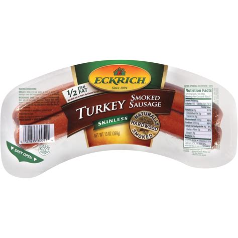 Shop for butterball natural hardwood smoked turkey sausage at smith's food. turkey sausage nutrition