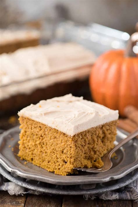 Easy Pumpkin Cake Starts With A Box Of Spice Cake Mix