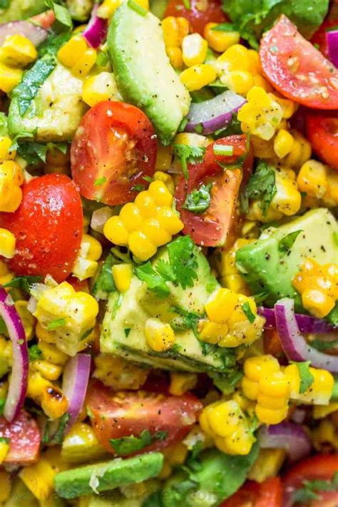 This Avocado Corn Salad Is A Bright And Feel Good Salad Thats Loaded