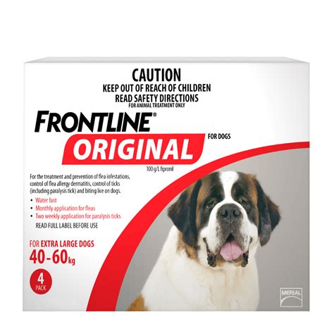 Buy Frontline Original Extra Large Dog Red Online Better Prices At