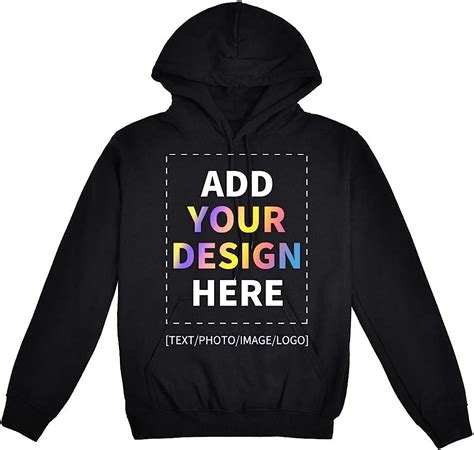 Design Your Own Hoodies Custom Personalized Sweatshirts Amazonca