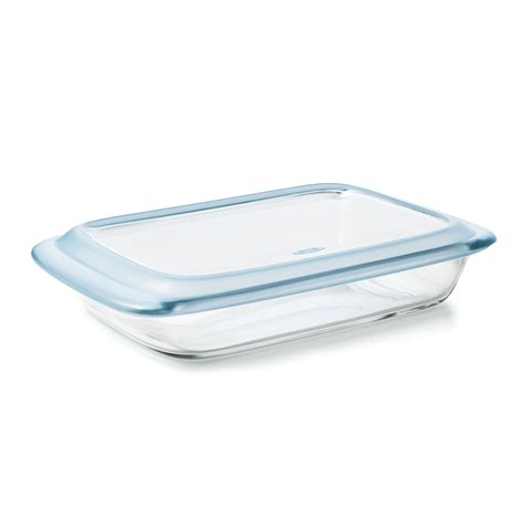 Oxo Good Grips Glass Baking Dish With Lid 3 Qt Baked Dishes Glass